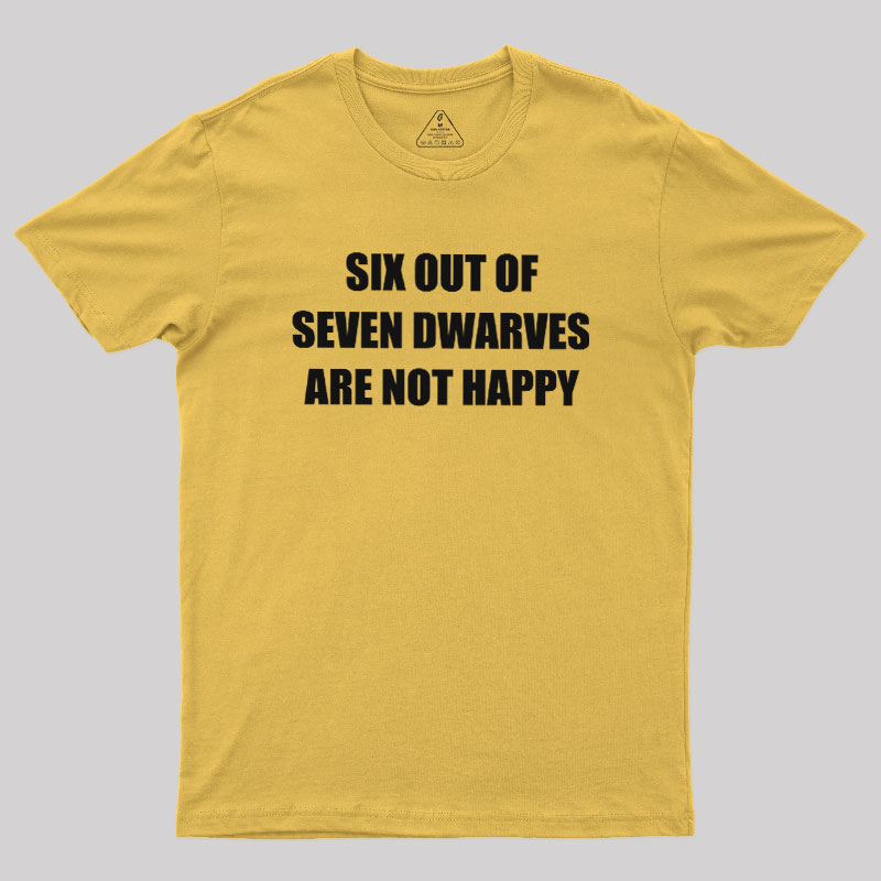 Not So Happy Geek T-Shirt
