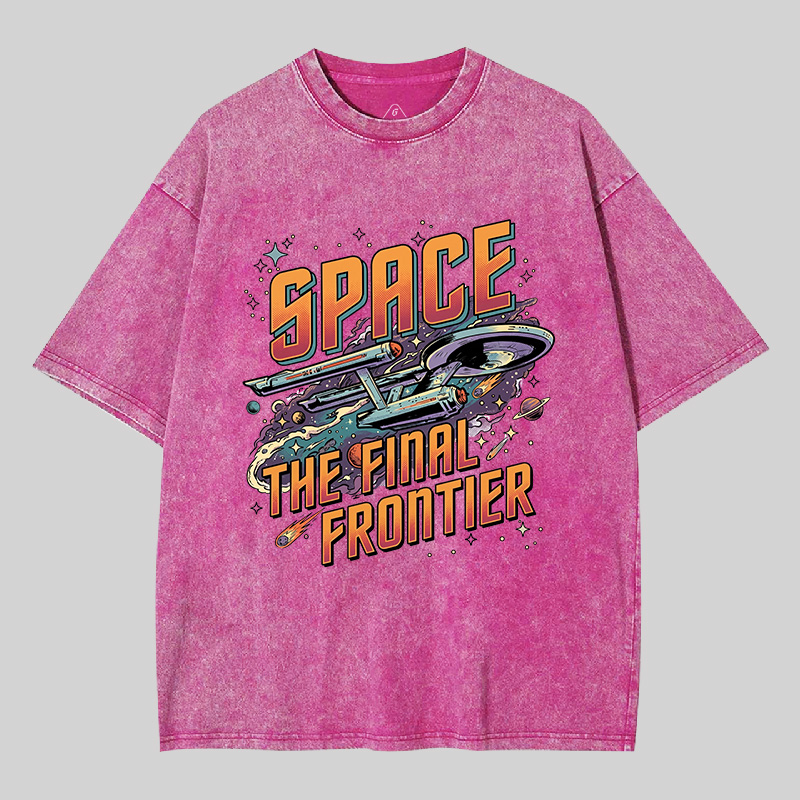 Final Frontier Geek Washed T-shirt