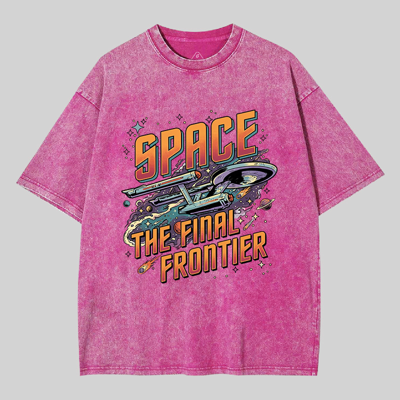 Final Frontier Geek Washed T-shirt
