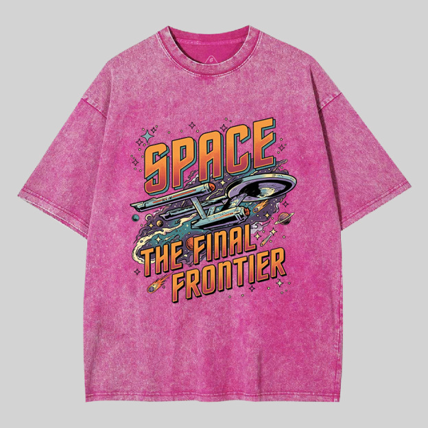 Final Frontier Geek Washed T-shirt