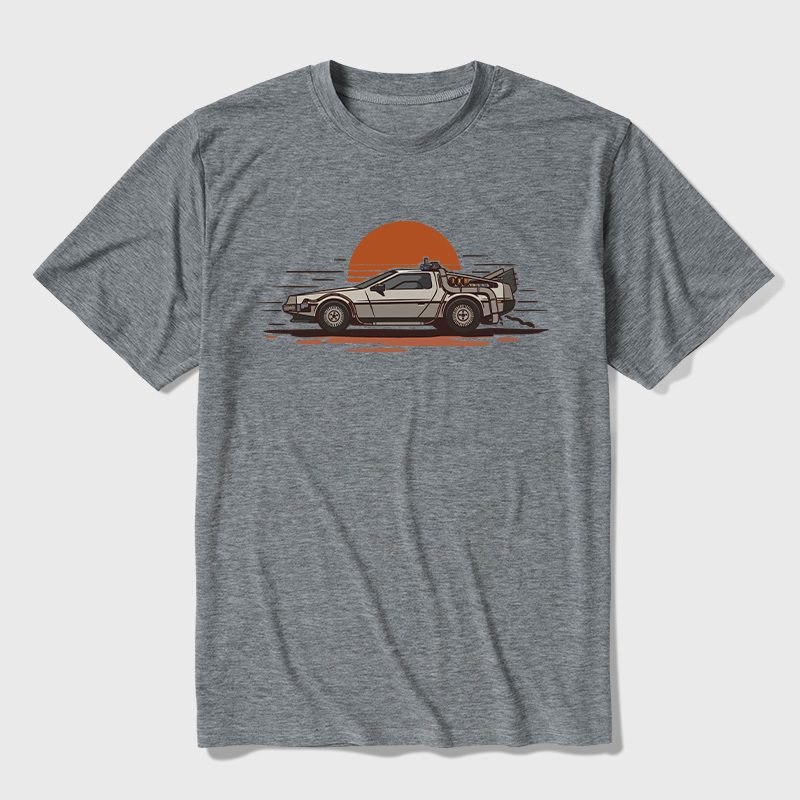 Back to Sunset Ultra Soft Heather Tees