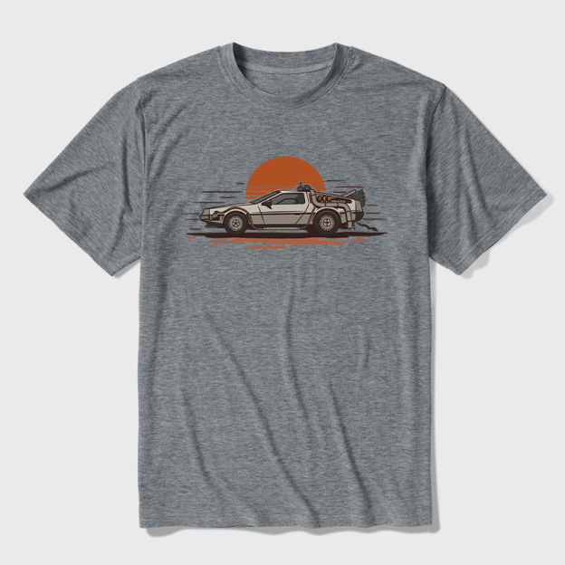 Back to Sunset Ultra Soft Heather Tees