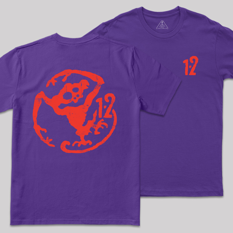 Army Of The Twelve Monkeys Retro Sci-Fi Front and Back Printed Geek T-Shirt