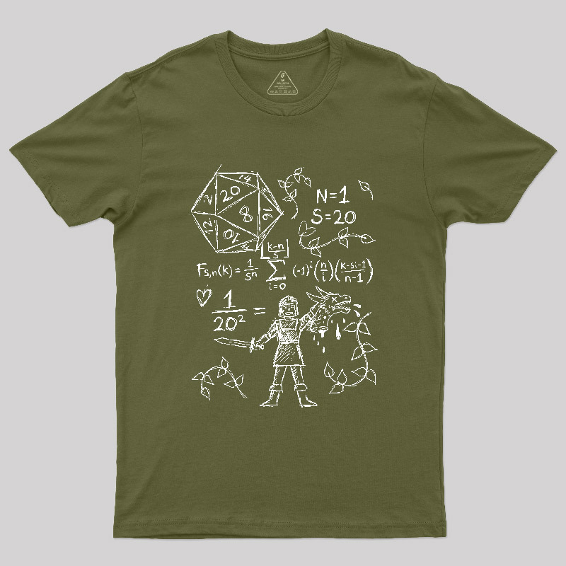 Knight of Probability Geek T-Shirt
