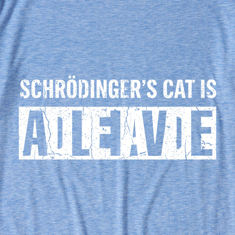 Schrodingers Cat Ultra Soft Heather Tee