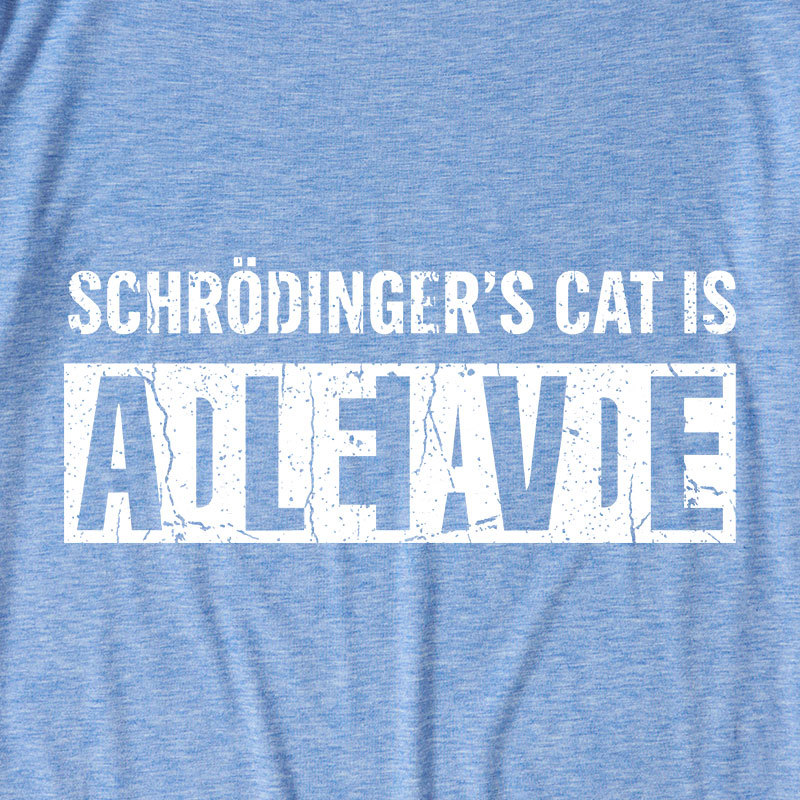 Schrodingers Cat Ultra Soft Heather Tee