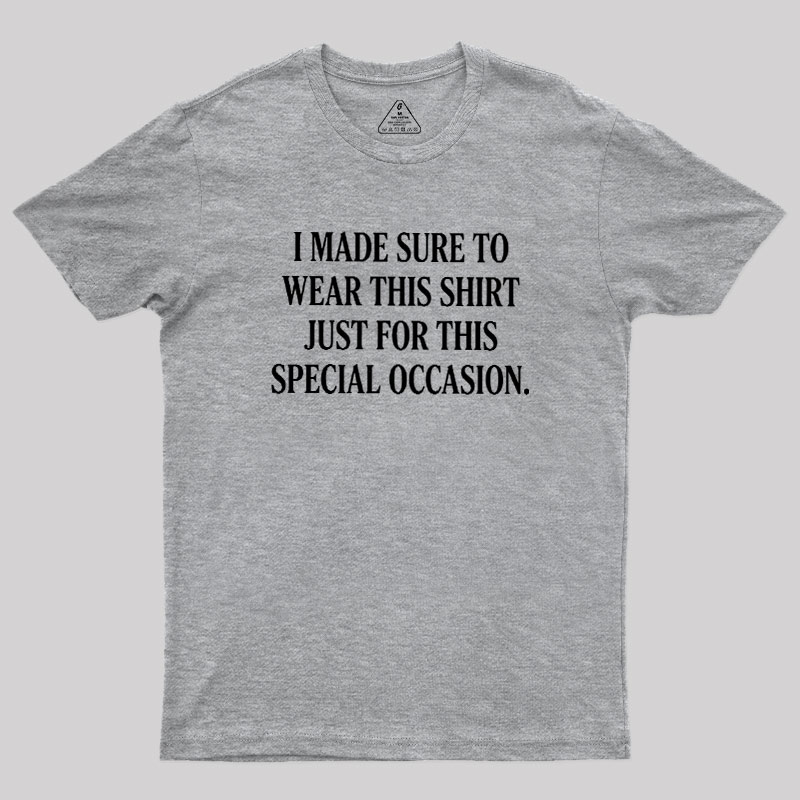 Formal Sarcasm Geek T-Shirt