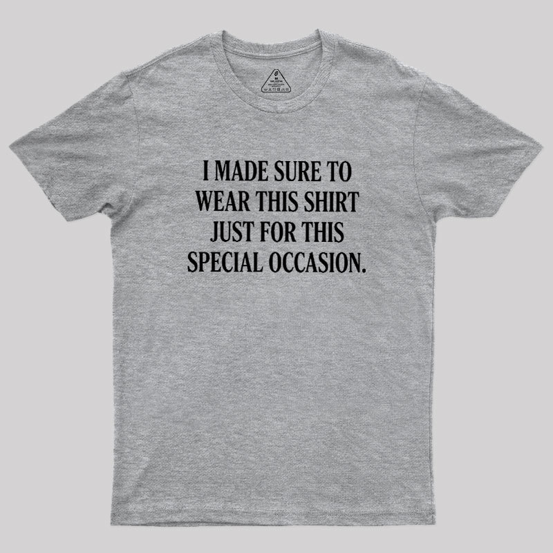 Formal Sarcasm Geek T-Shirt