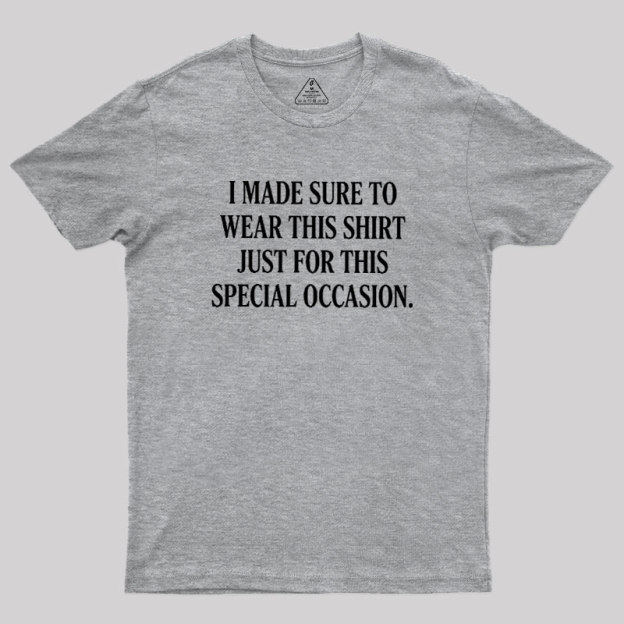 Formal Sarcasm Geek T-Shirt