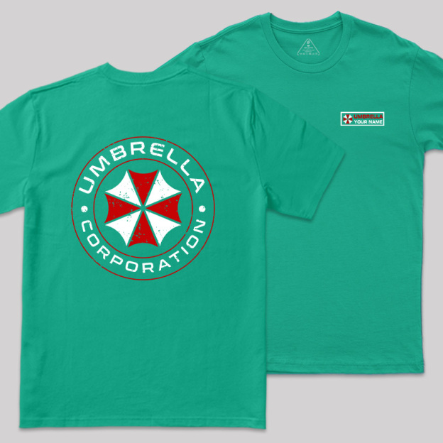 Personalized Umbrella Corporation Geek T-Shirt