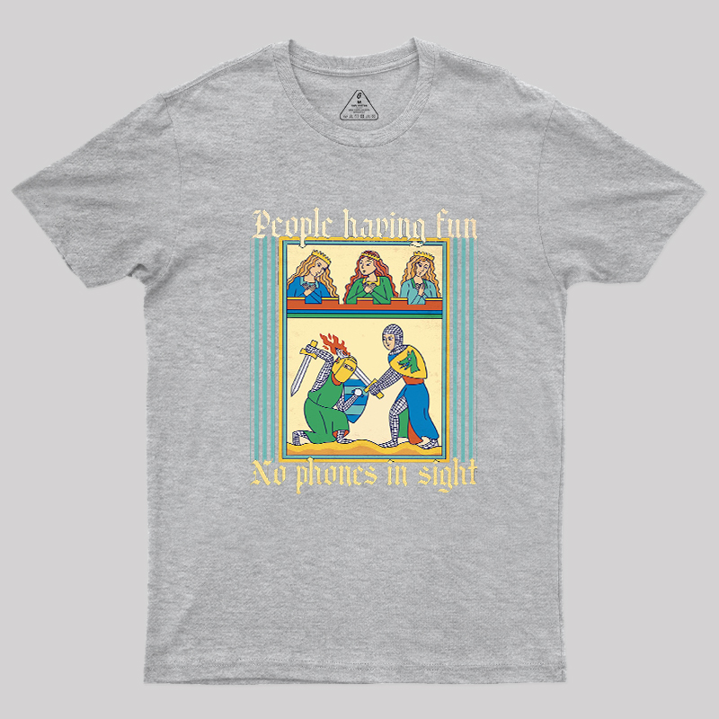 Funny Medieval History Buff Geek T-Shirt