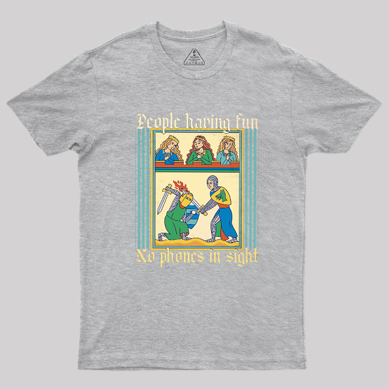 Funny Medieval History Buff Geek T-Shirt