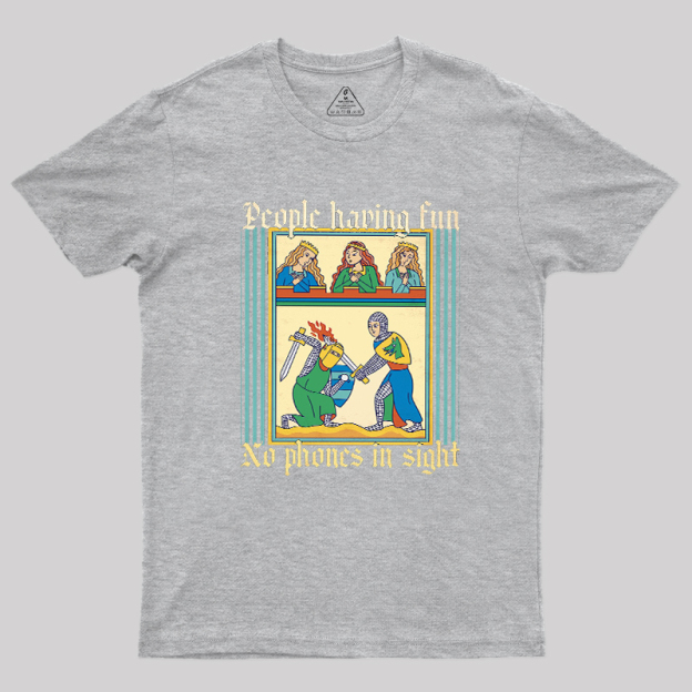 Funny Medieval History Buff Geek T-Shirt