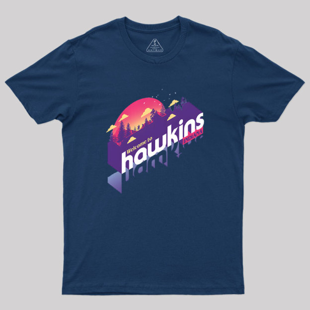 Sunset Hawkins Geek T-Shirt
