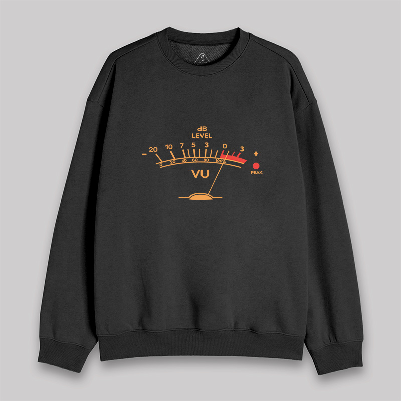 Volume VU Meter Sweatshirt