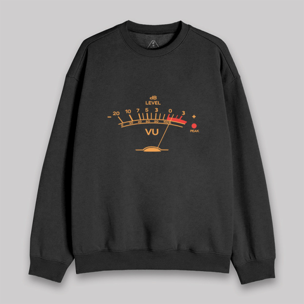 Volume VU Meter Sweatshirt