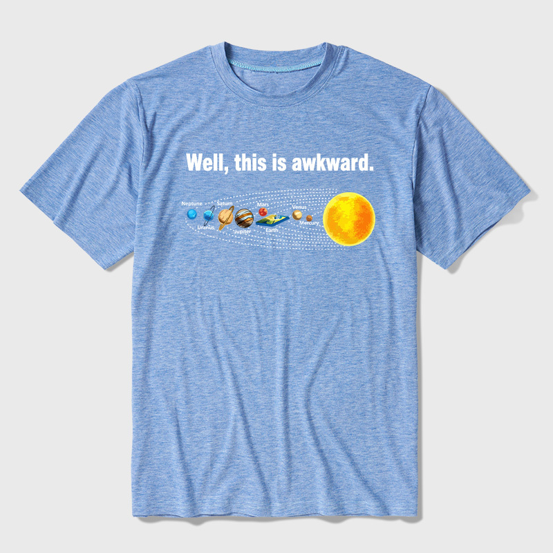 Well This Is Awkward Ultra Soft Heather Tee
