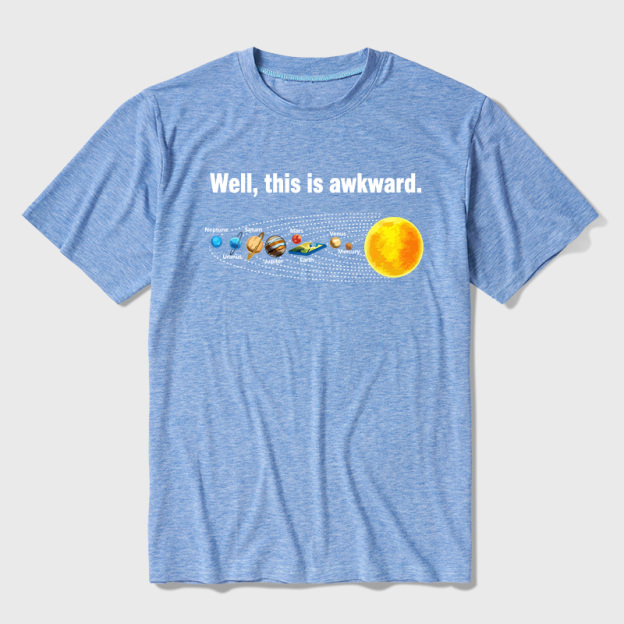 Well This Is Awkward Ultra Soft Heather Tee