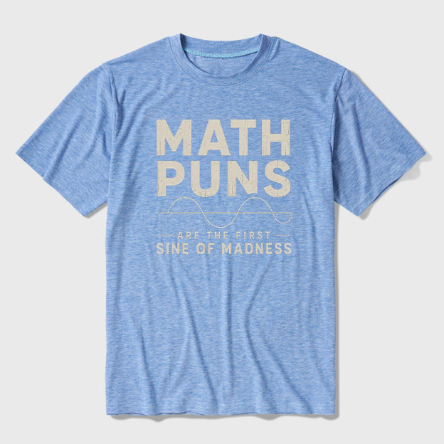 Math Pun Ultra Soft Heather Tee