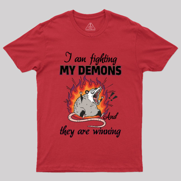 Demon Battle Geek T-Shirt