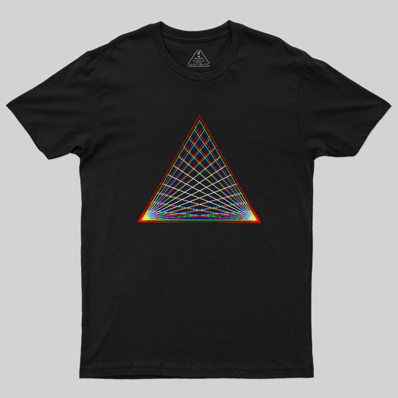 Prismatic Pyramid Geek T-Shirt