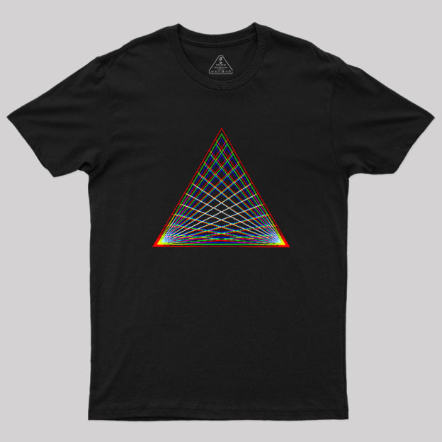 Prismatic Pyramid Geek T-Shirt