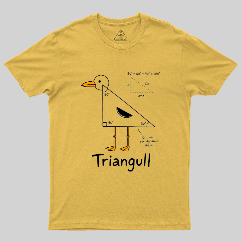 Triangull Geometry Seagull Geek T-Shirt