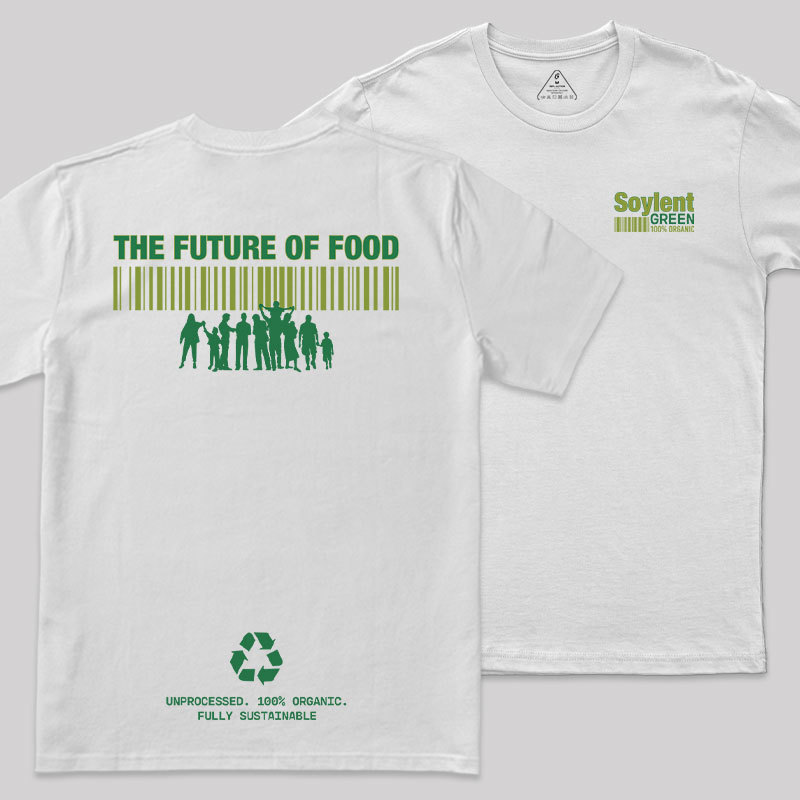 Soylent Green Front and Back Printing Geek T-Shirt