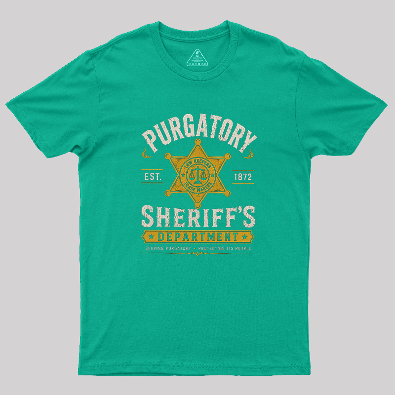 Purgatory Sheriff's Department Geek T-Shirt