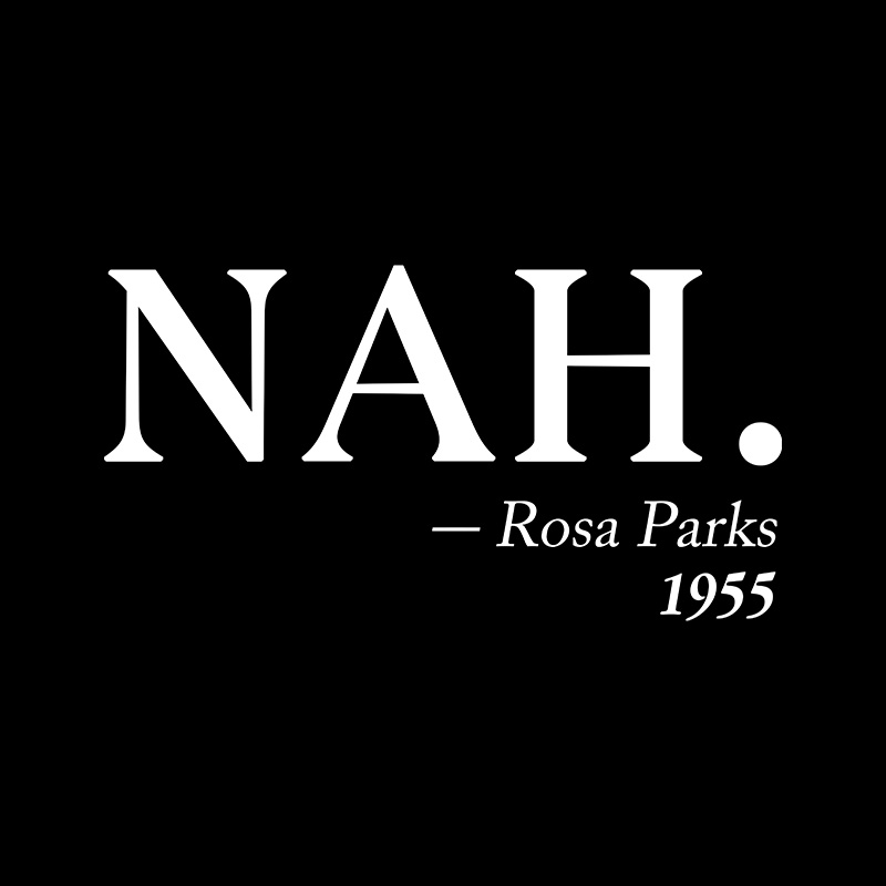 NAH Rosa Parks 1955 Geek T-Shirt