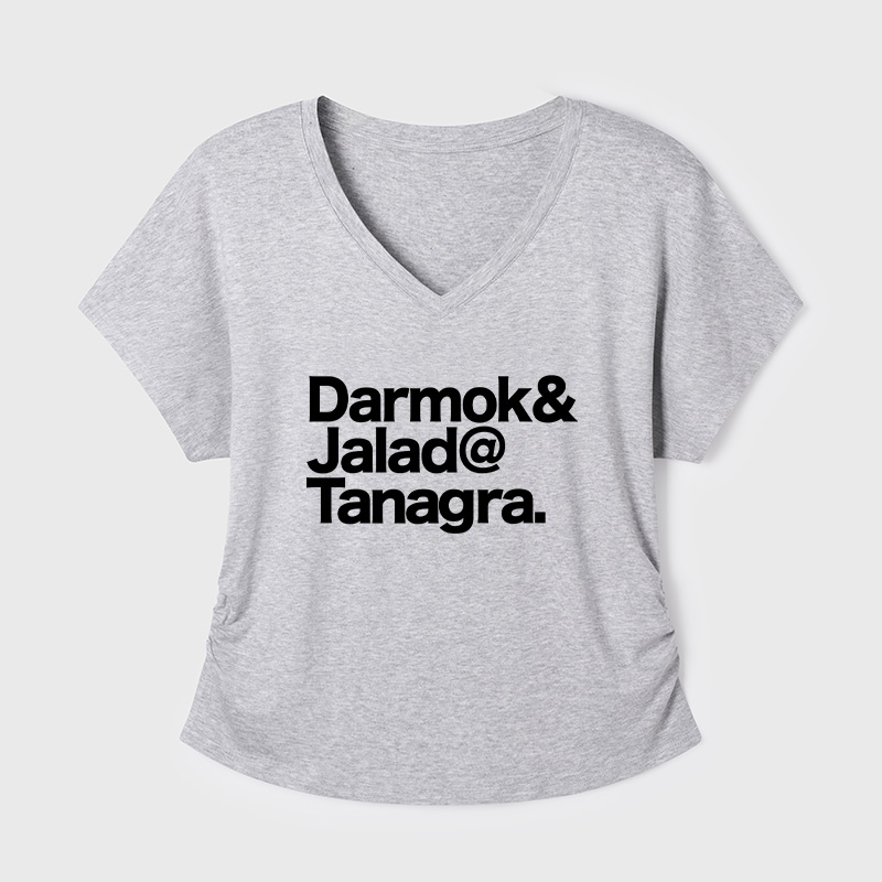 The Next Generation Geek Dolman Sleeve V-Neck Shirt
