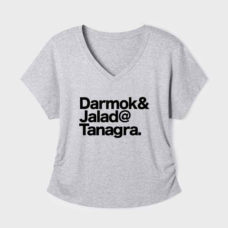 The Next Generation Geek Dolman Sleeve V-Neck Shirt