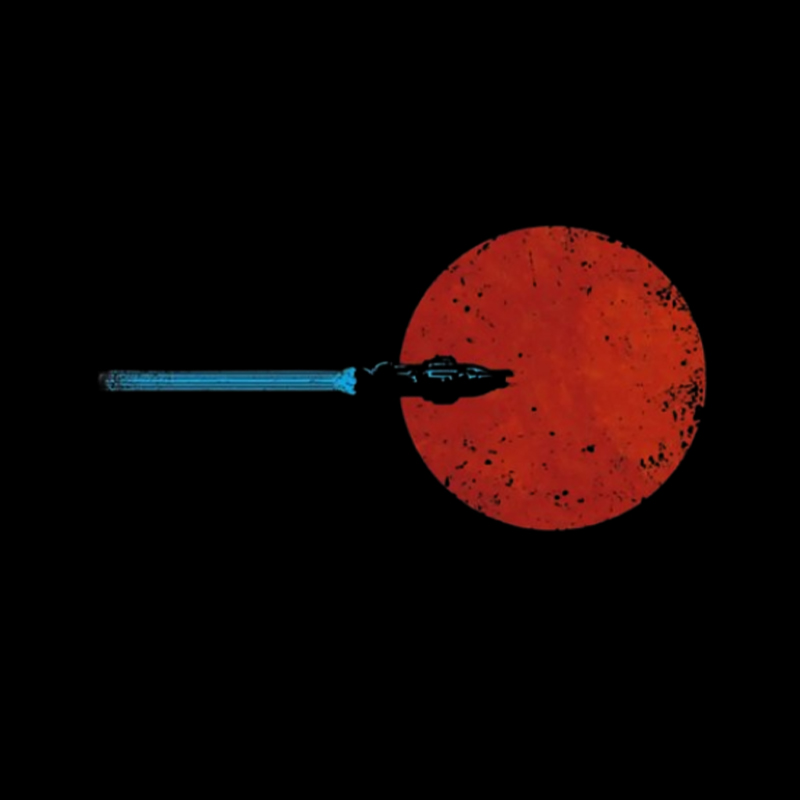 Lone Ship To Mars Geek T-Shirt