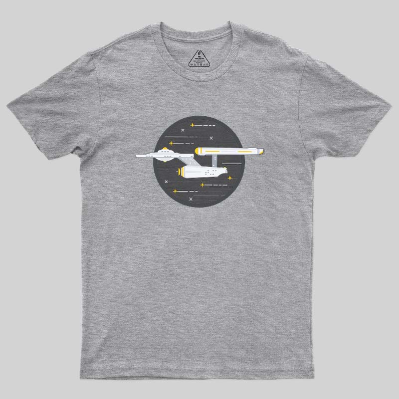 Star Ship Enterprise Geek T-Shirt