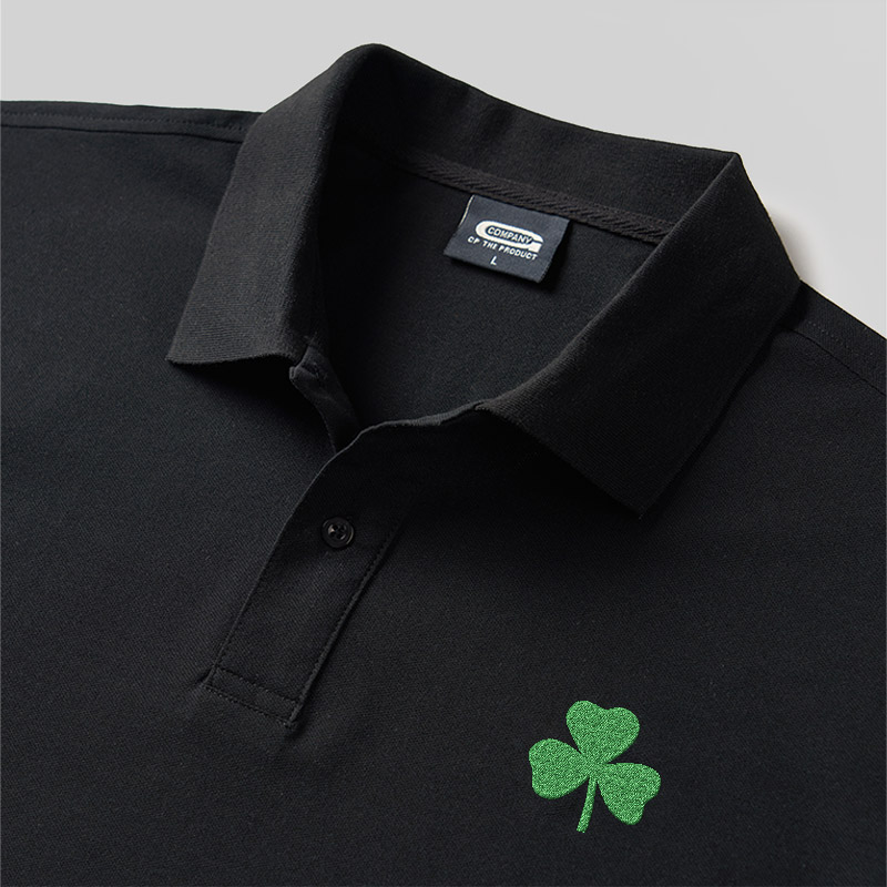 Irish Geek Embroidered Polo Shirts