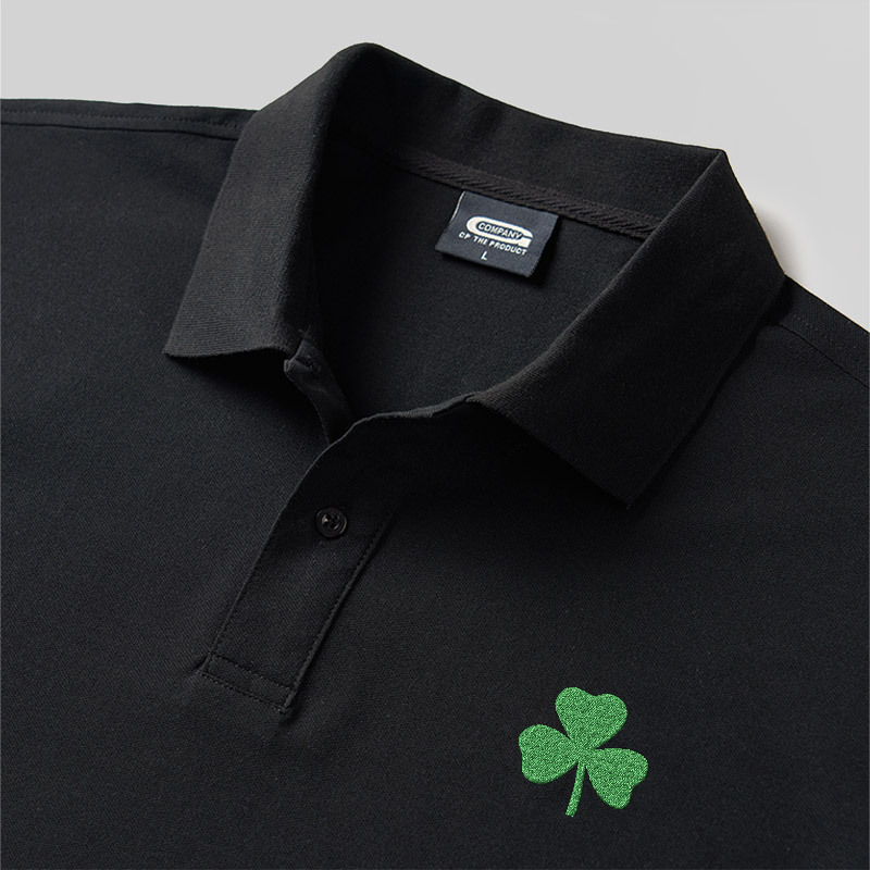 Irish Geek Embroidered Polo Shirts