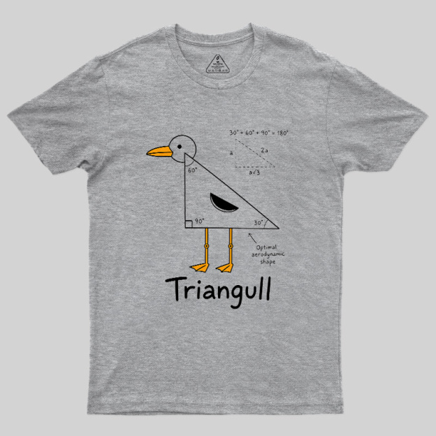 Triangull Geometry Seagull Geek T-Shirt