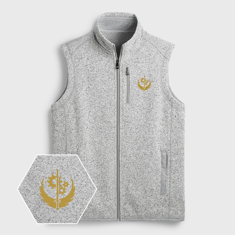 Brotherhood of Steel Geek Sweater Fleece Vest