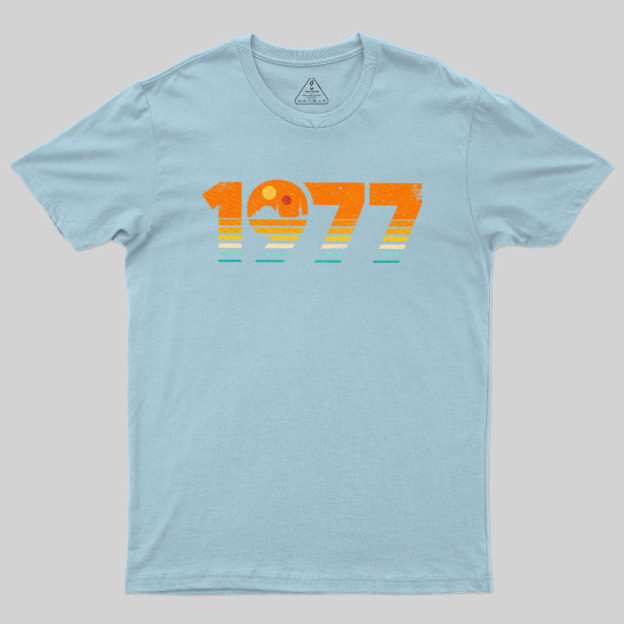 Retro 1977 Geek T-Shirt