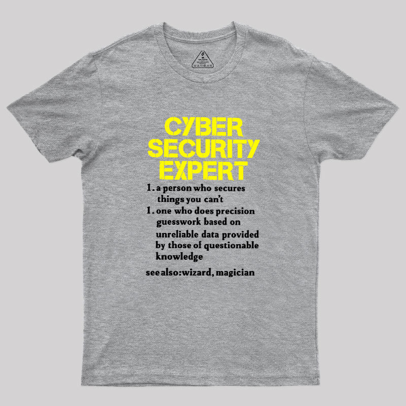 Cybersecurity Humour Geek T-Shirt
