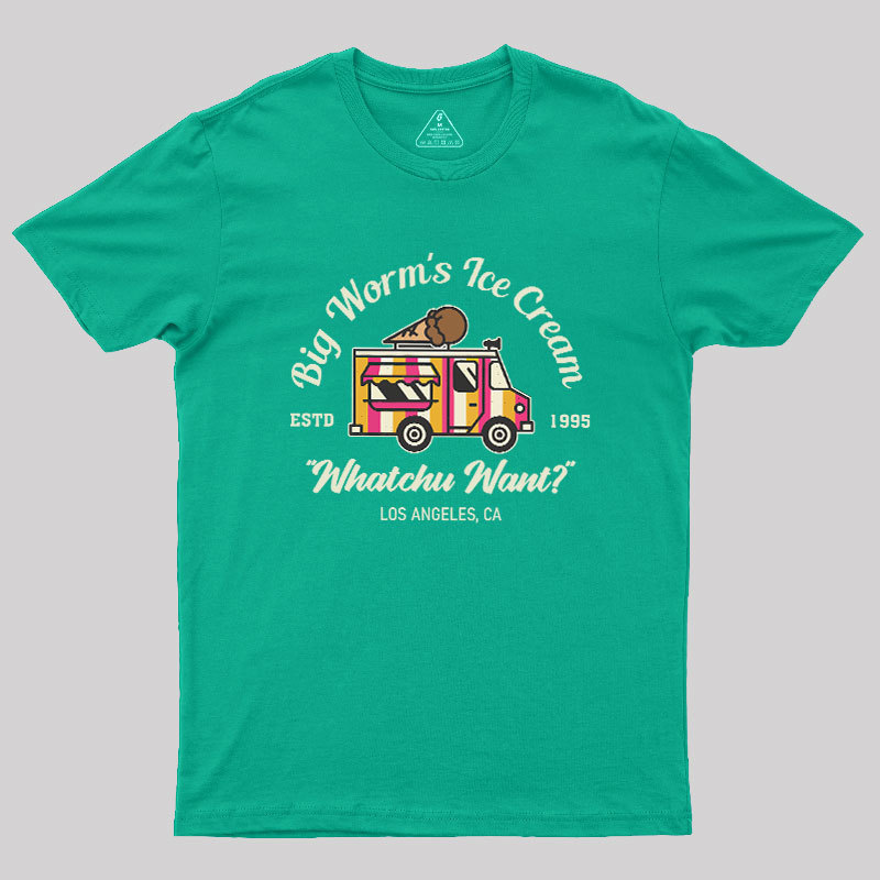 Big Worm’s Ice Cream Geek T-Shirt