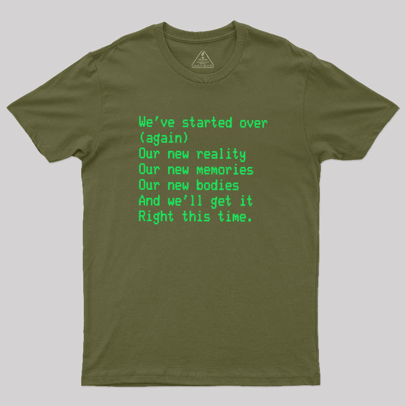 Reboot Reality Geek T-Shirt