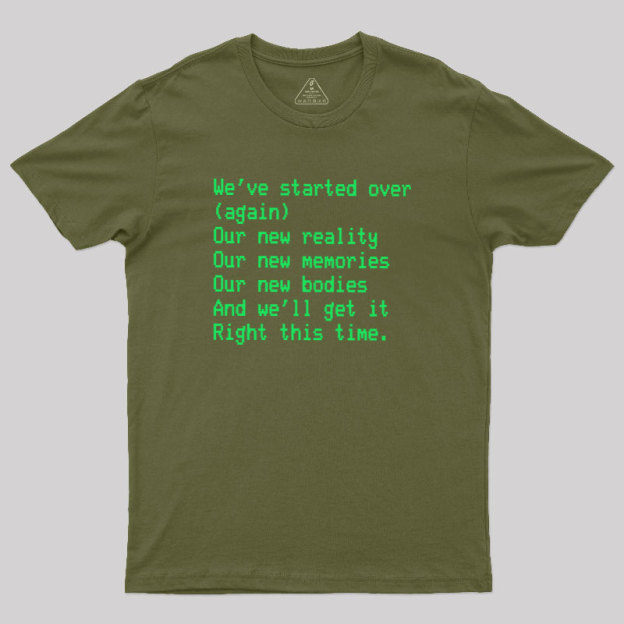 Reboot Reality Geek T-Shirt