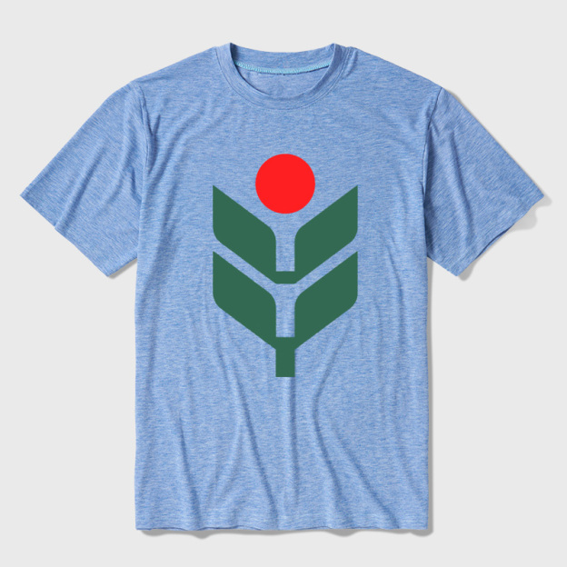 Botany Biology Sun‑Plant Flat‑Design Ultra Soft Heather Tees