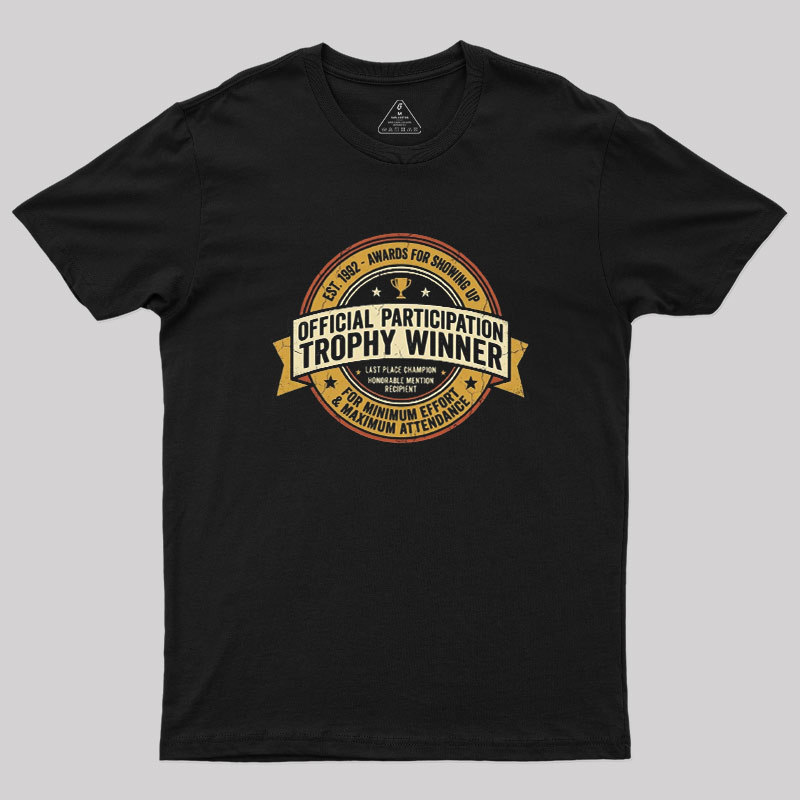 Participation Award Club Geek T-Shirt