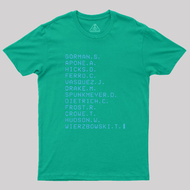 Colonial Marines [Death Order] Geek T-Shirt