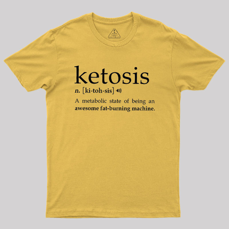Keto Definition Geek T-Shirt