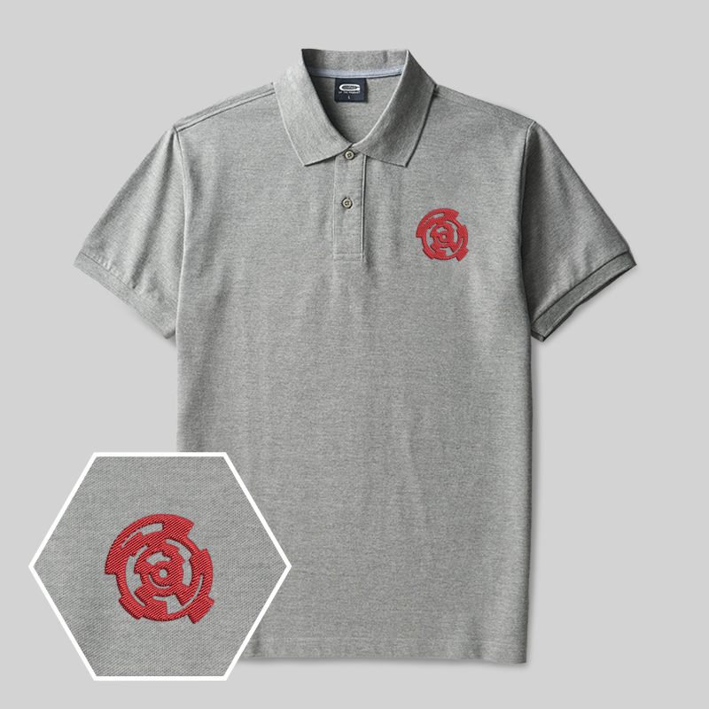 Call It A Dataport Or A Scomplink Geek Embroidered Polo Shirts