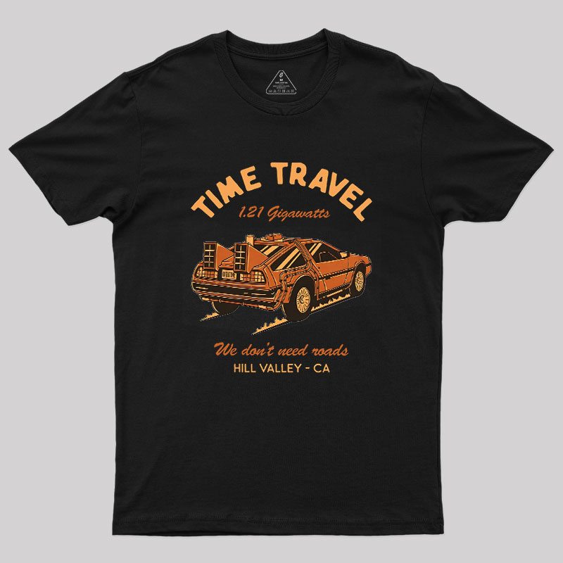 Vintage Time Travel Geek T-Shirt