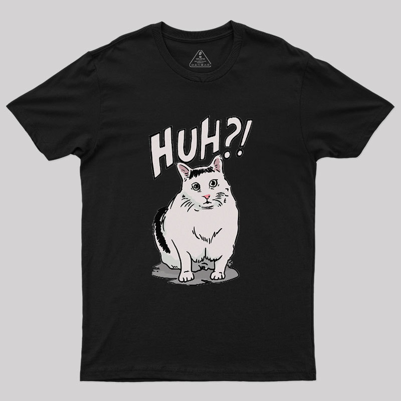 Huh Cat Geek T-Shirt